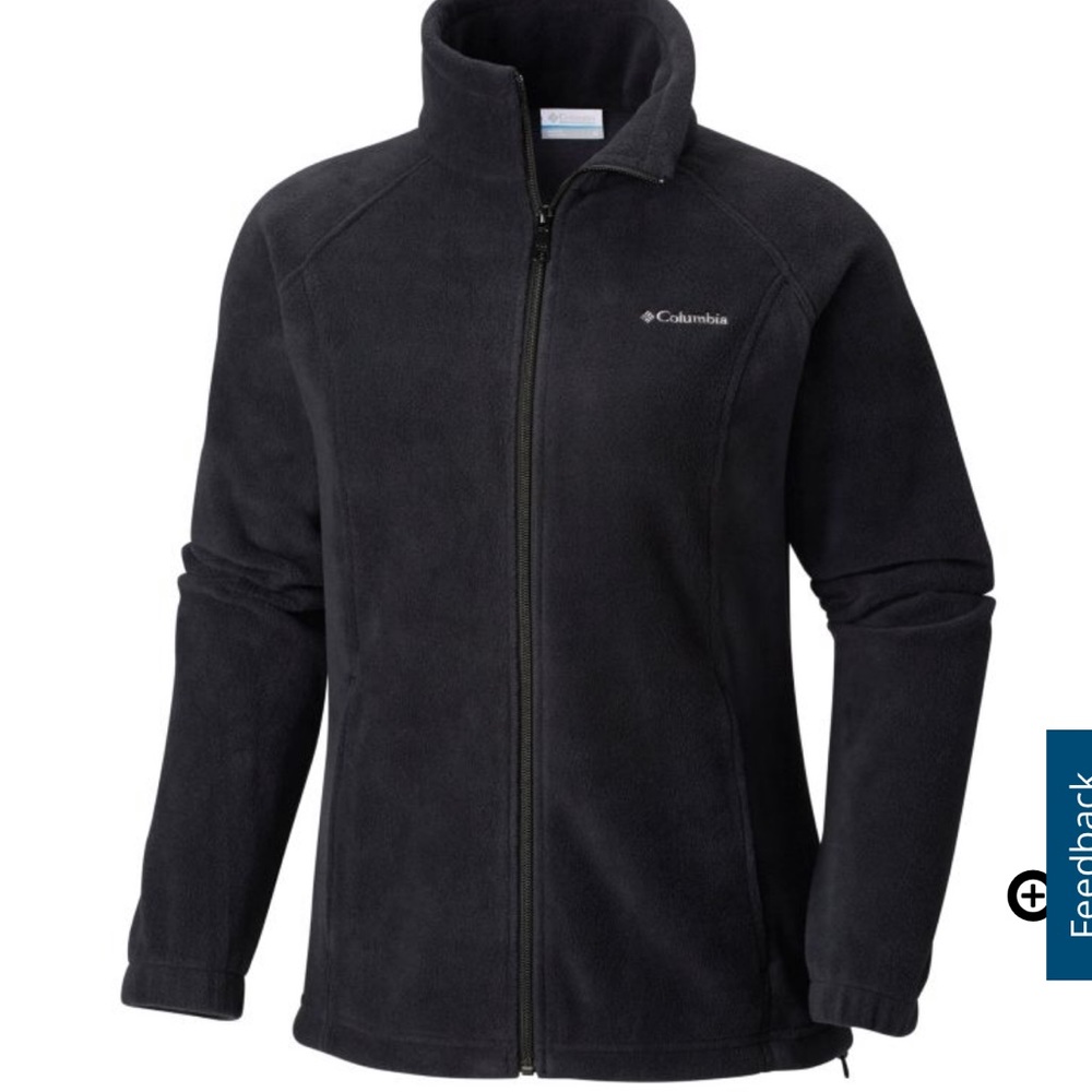 Columbia zip up fleece jacket